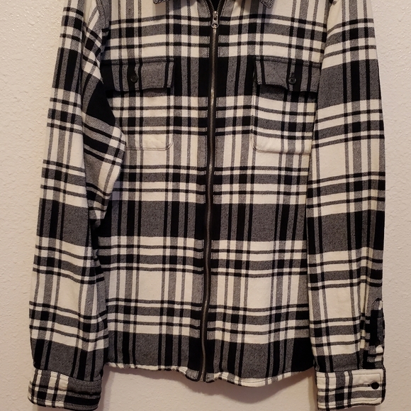 Chaps Jackets & Blazers - Flannel jacket shirt woman.